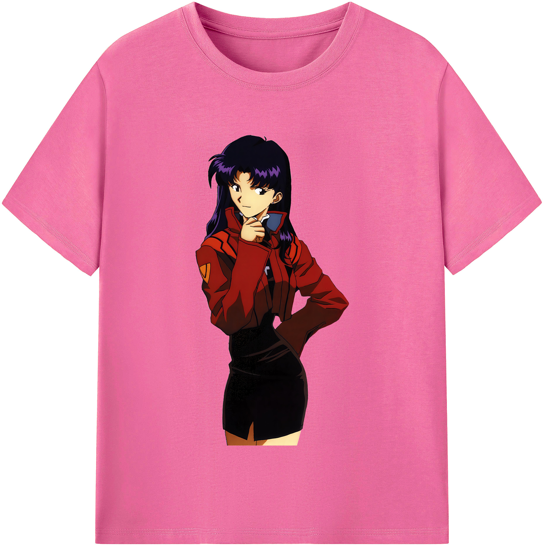 （画像用） EVA 新世紀エヴァンゲリオン レディースカジュアルプリントTシャツ（綿100％）